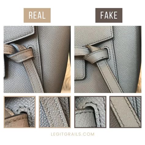 how to spot fake celine belt bag|celine belt scam.